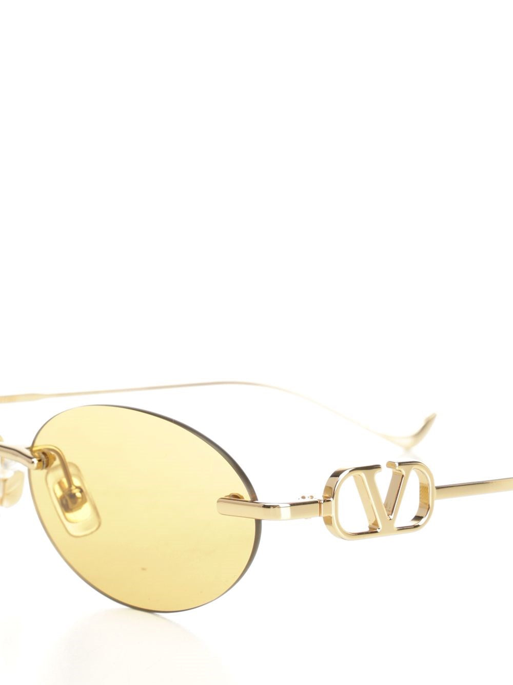 Valentino Garavani Women Geometric Metal Glasses VALENTINO GARAVANI