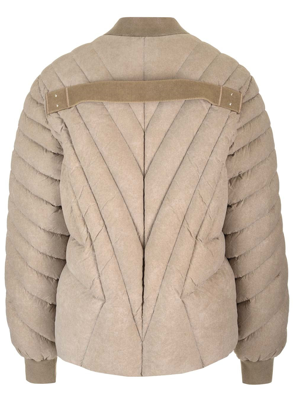 Moncler X Rick Owens Women "Radiance Flight" Down Filled Bomber Jacket MONCLER X RICK OWENS