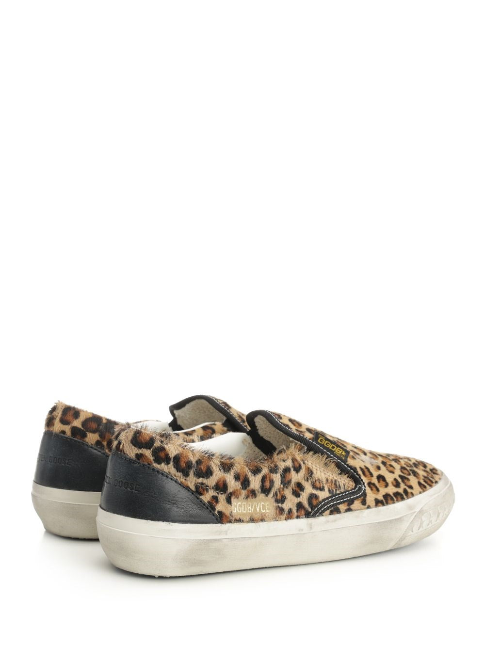 Golden Goose Women "Vce Penstar" Sneaker In Leopard Pony Skin GOLDEN GOOSE