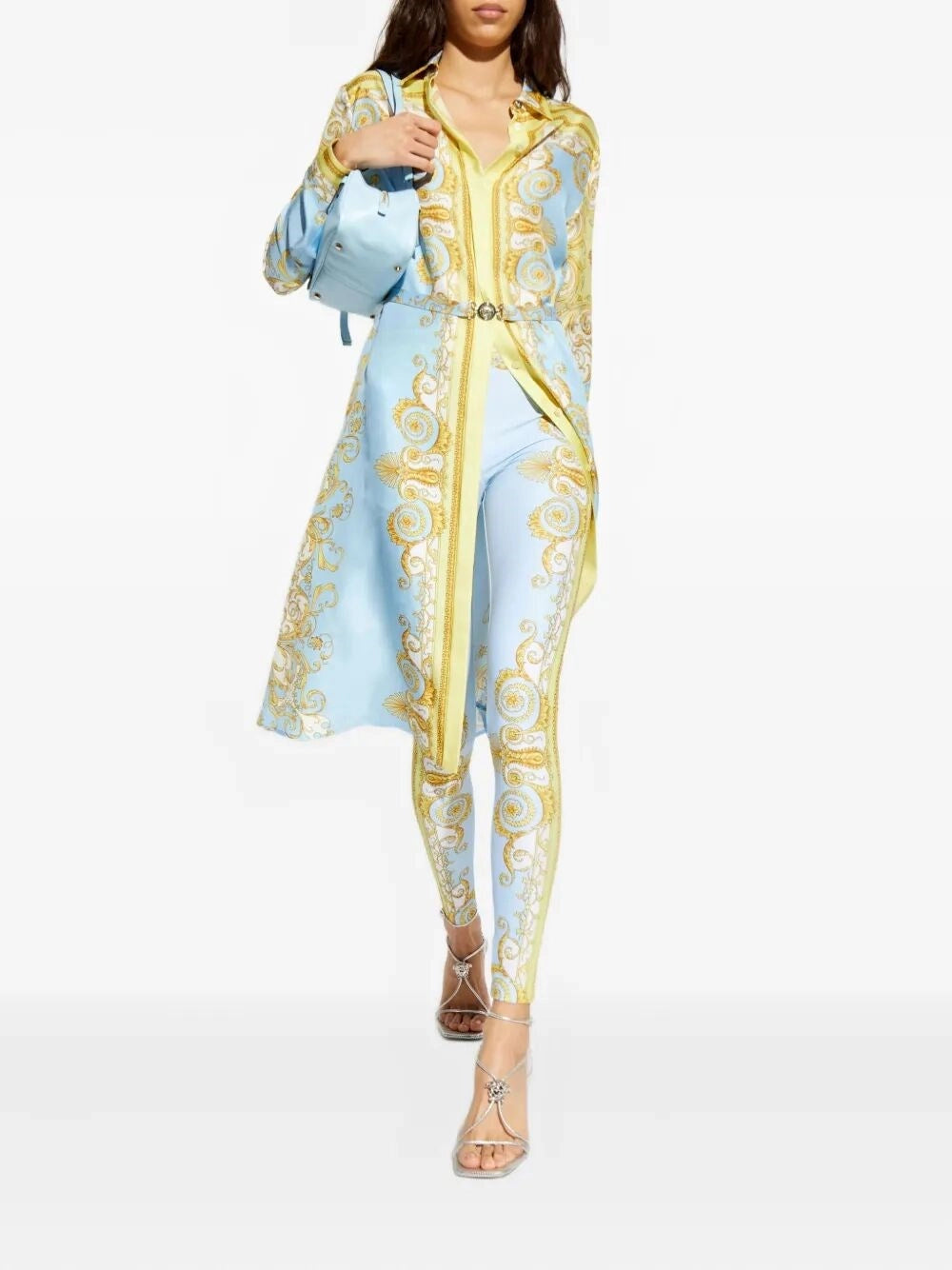 Versace Women Leggings `Spring Barocco` VERSACE