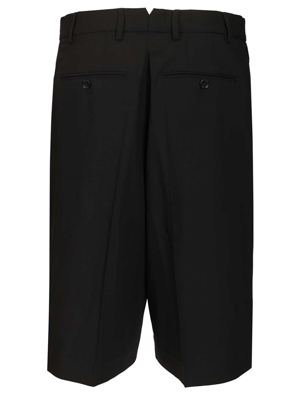 Ami Men Wide-Leg Bermuda Shorts AMI PARIS