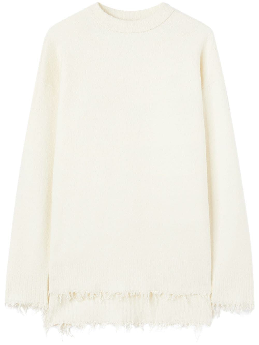 Jil Sander Women Long Sleeve Crew-Neck Sweater JIL SANDER