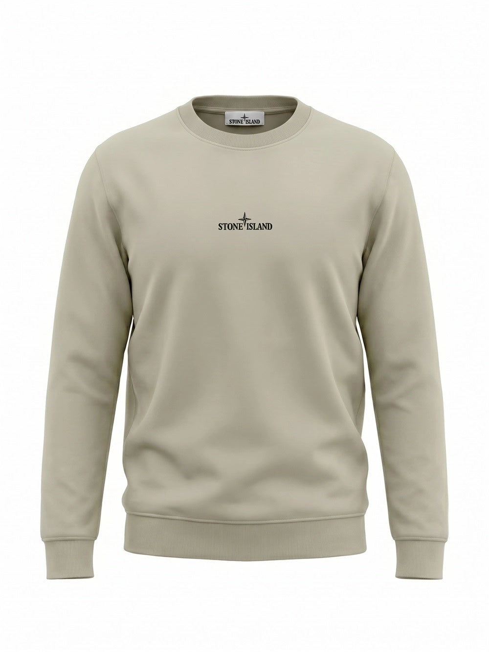 Stone Island Men Organic Cotton Fleece Sweatshirt