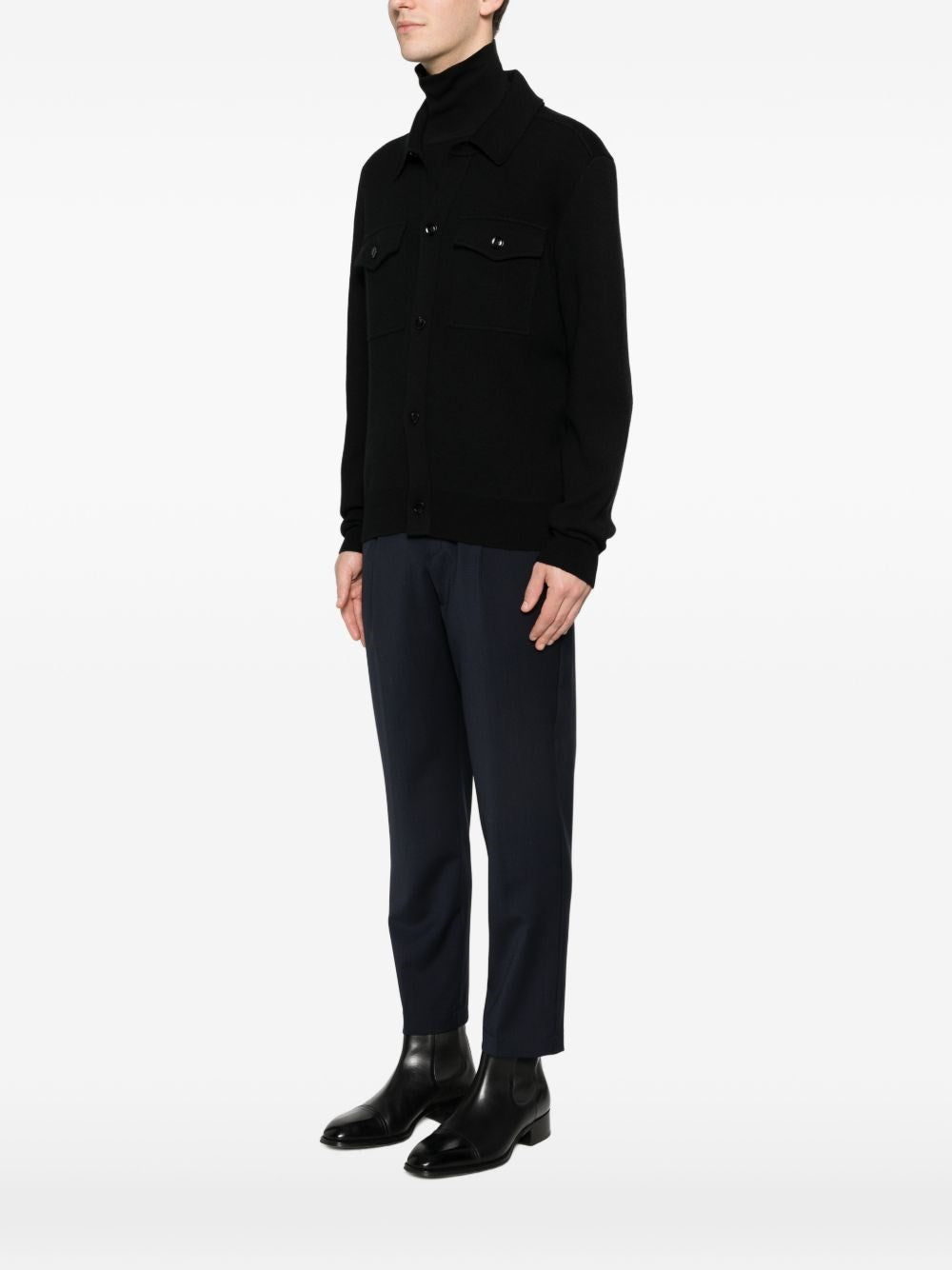 Tom Ford Men Wool And Cashmere Overshirt TOM FORD