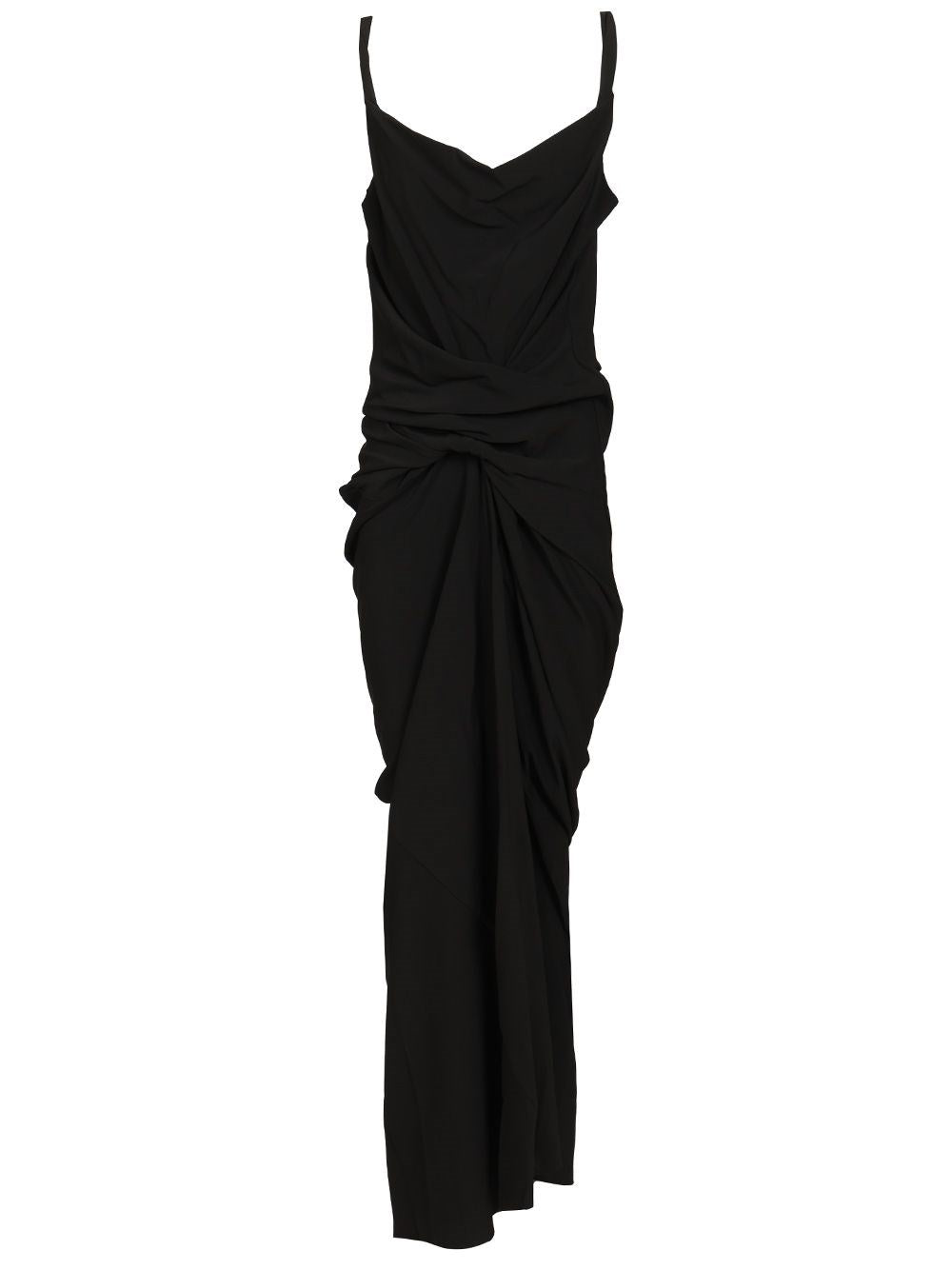 Rick Owens Women Long Draped Cady Dress RICK OWENS