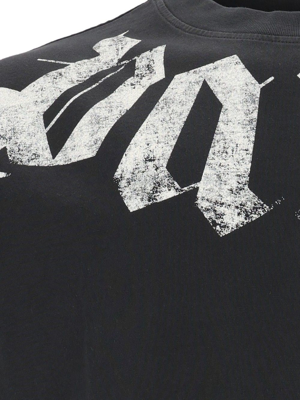 Palm Angels Men Big Neck  T-Shirt PALM ANGELS