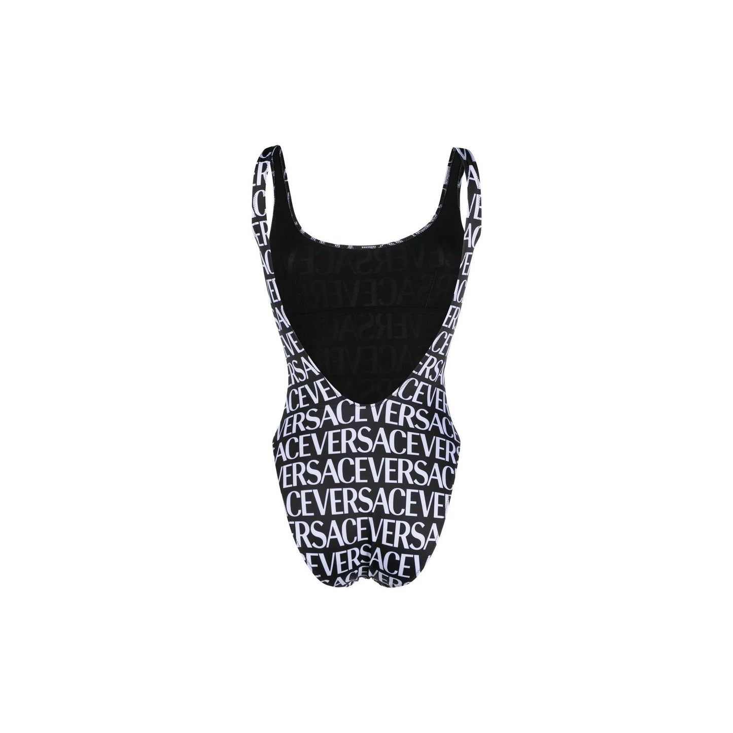 Versace All-Over Logo One-Piece Swimsuit Women VERSACE