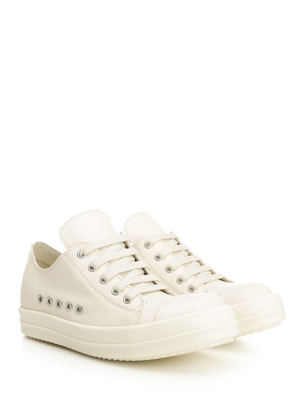 Rick Owens Women "Strobe" Leather Sneaker RICK OWENS