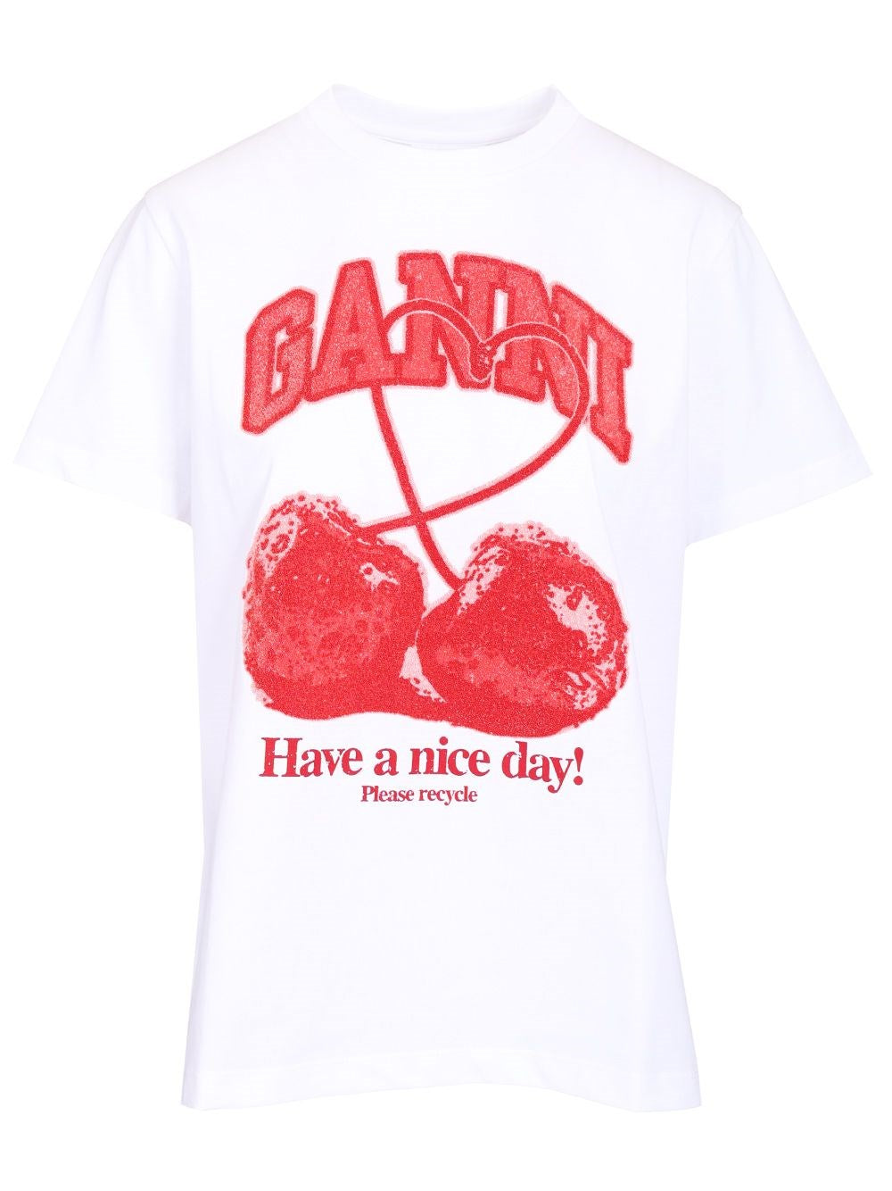 Ganni Women Printed T-Shirt GANNI