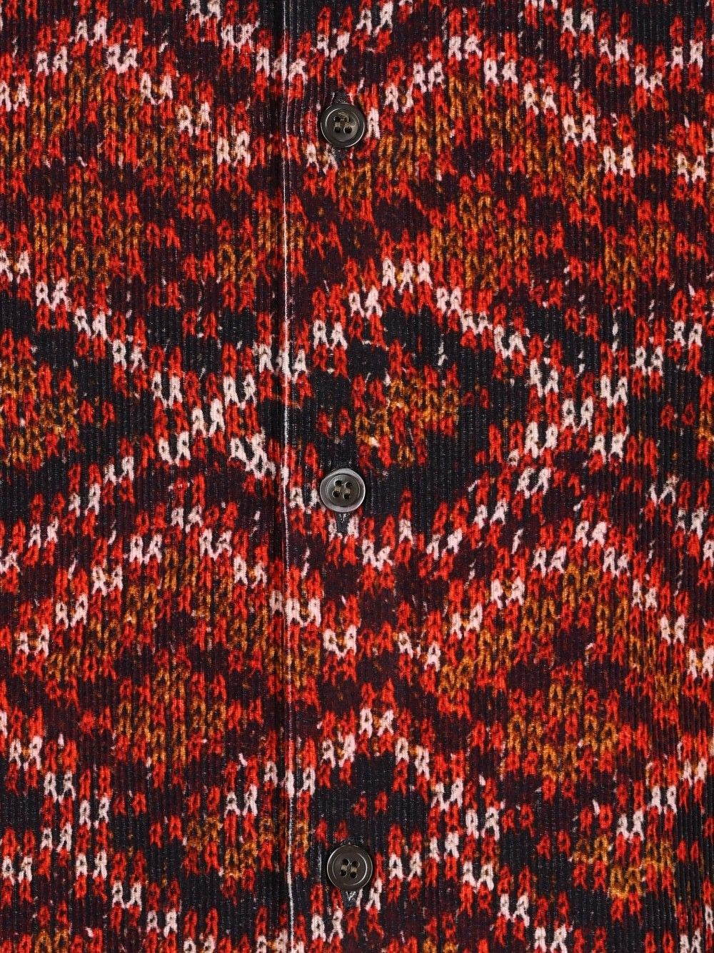 Dries Van Noten Men Printed Velvet Shirt DRIES VAN NOTEN