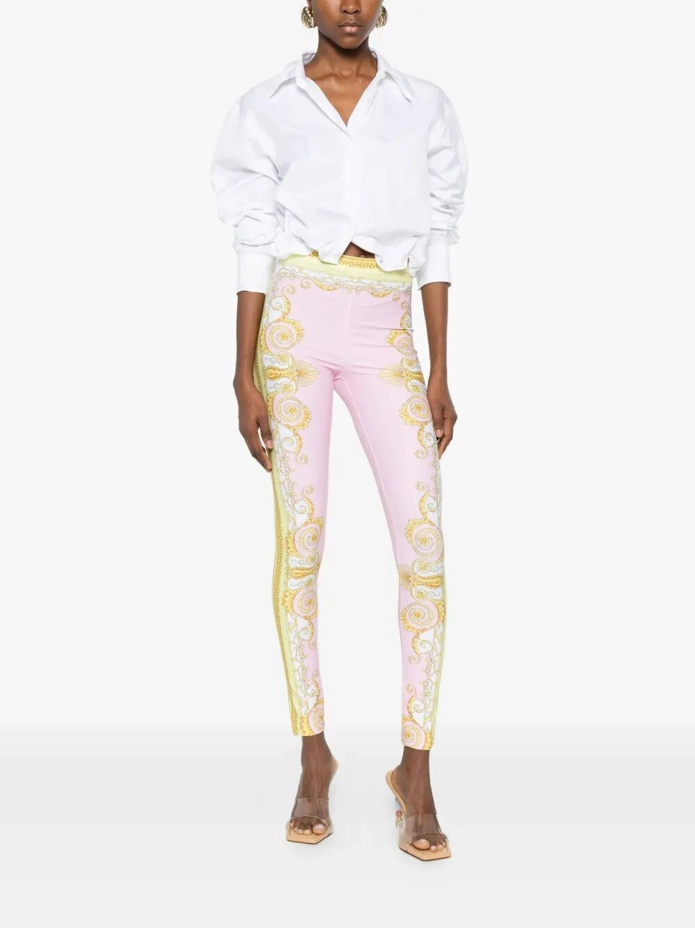 Versace Women Leggings `Spring Barocco` VERSACE