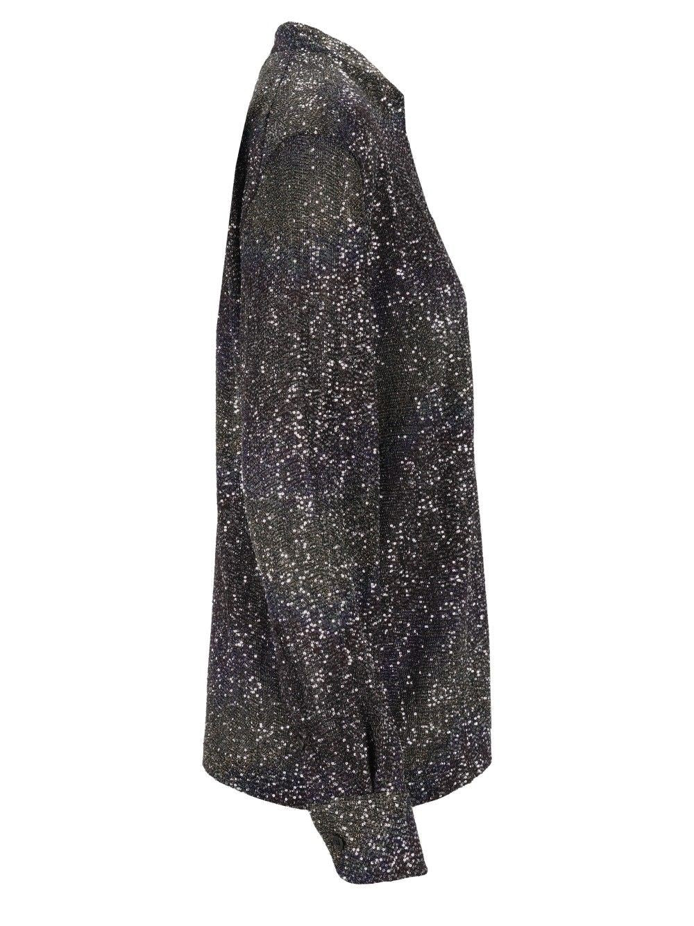 Missoni Women Oversized Shirt With Sequin Appliqué MISSONI