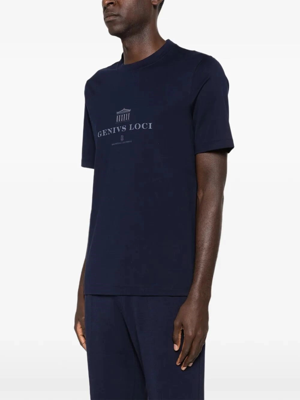 Brunello Cucinelli Men Crew-Neck T-Shirt BRUNELLO CUCINELLI