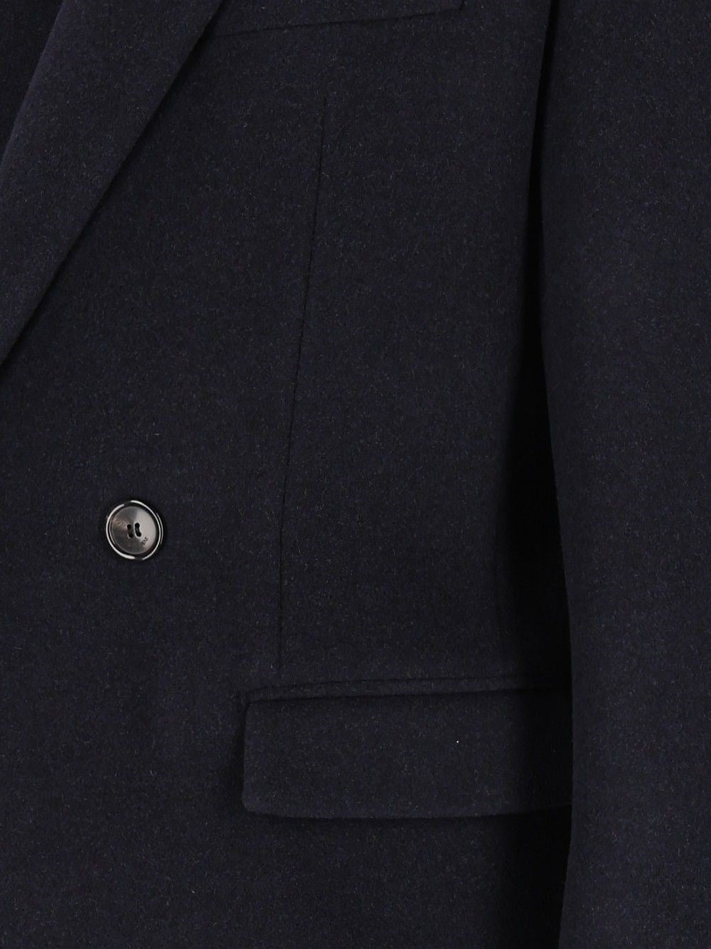 Saint Laurent Men Double-Breasted Coat SAINT LAURENT