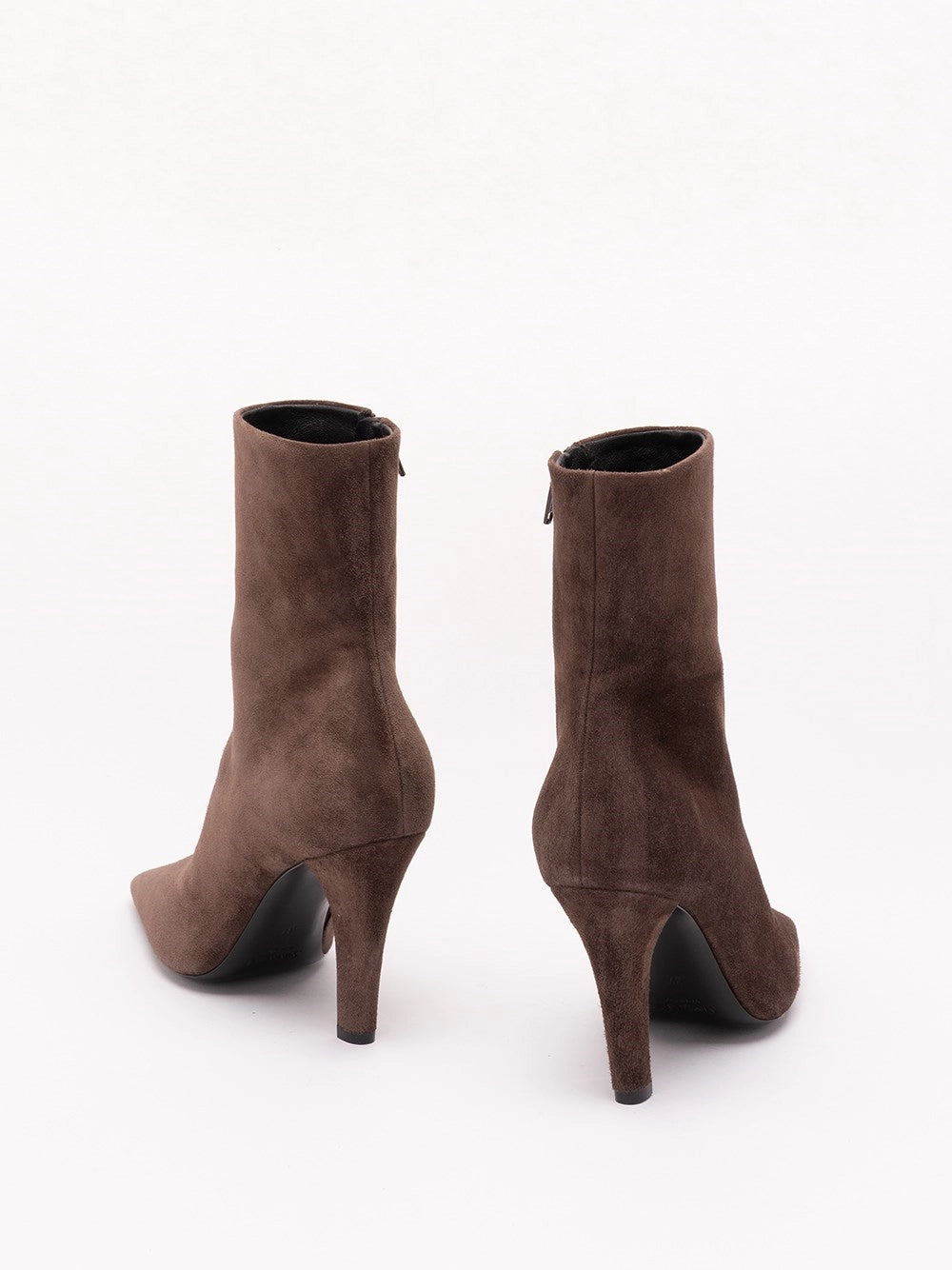Saint Laurent Women Jill Booties In Suede SAINT LAURENT