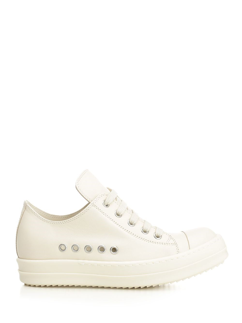Rick Owens Women "Strobe" Leather Sneaker RICK OWENS