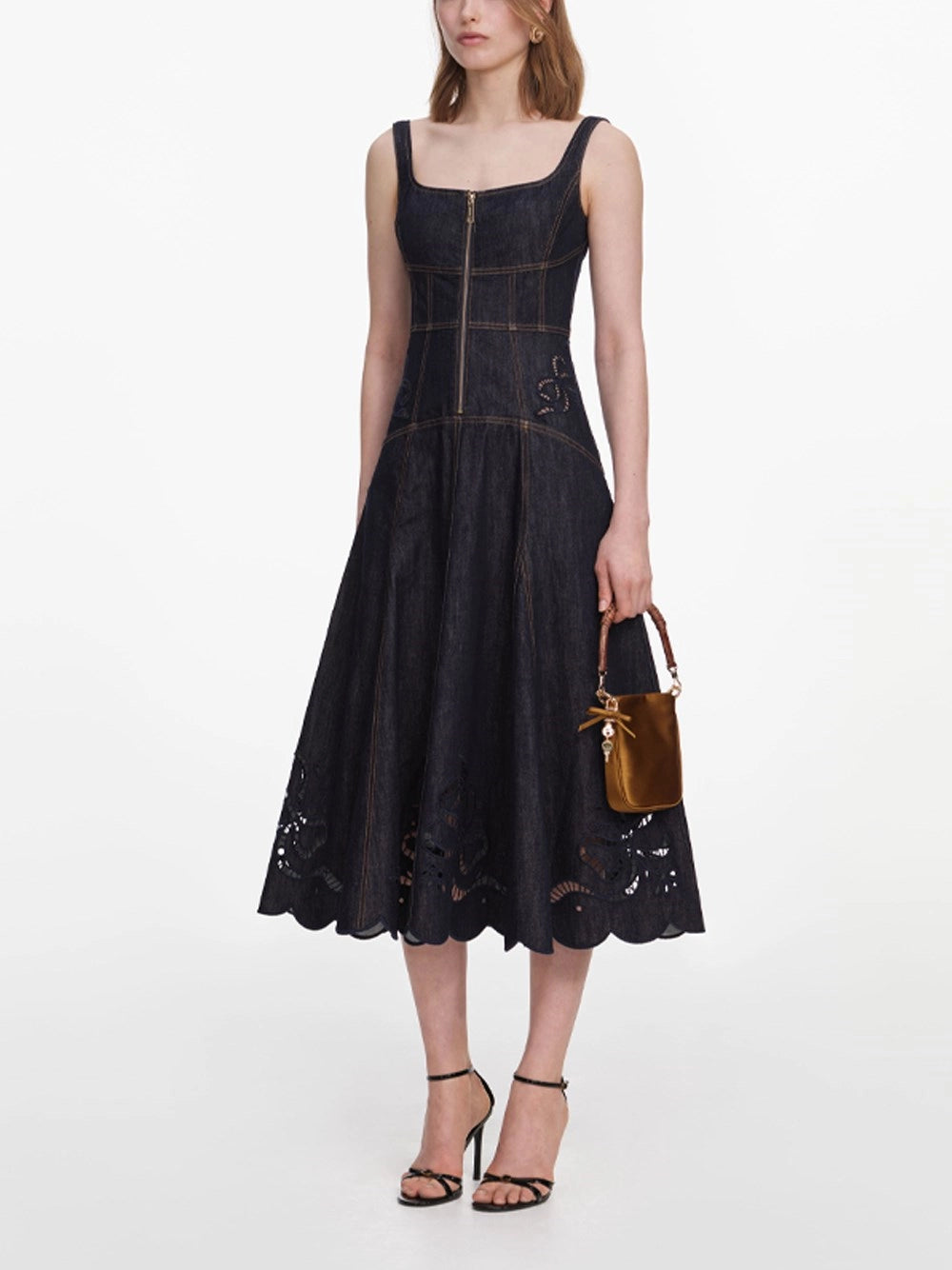 Self-Portrait Women Midi Dress SELF-PORTRAIT