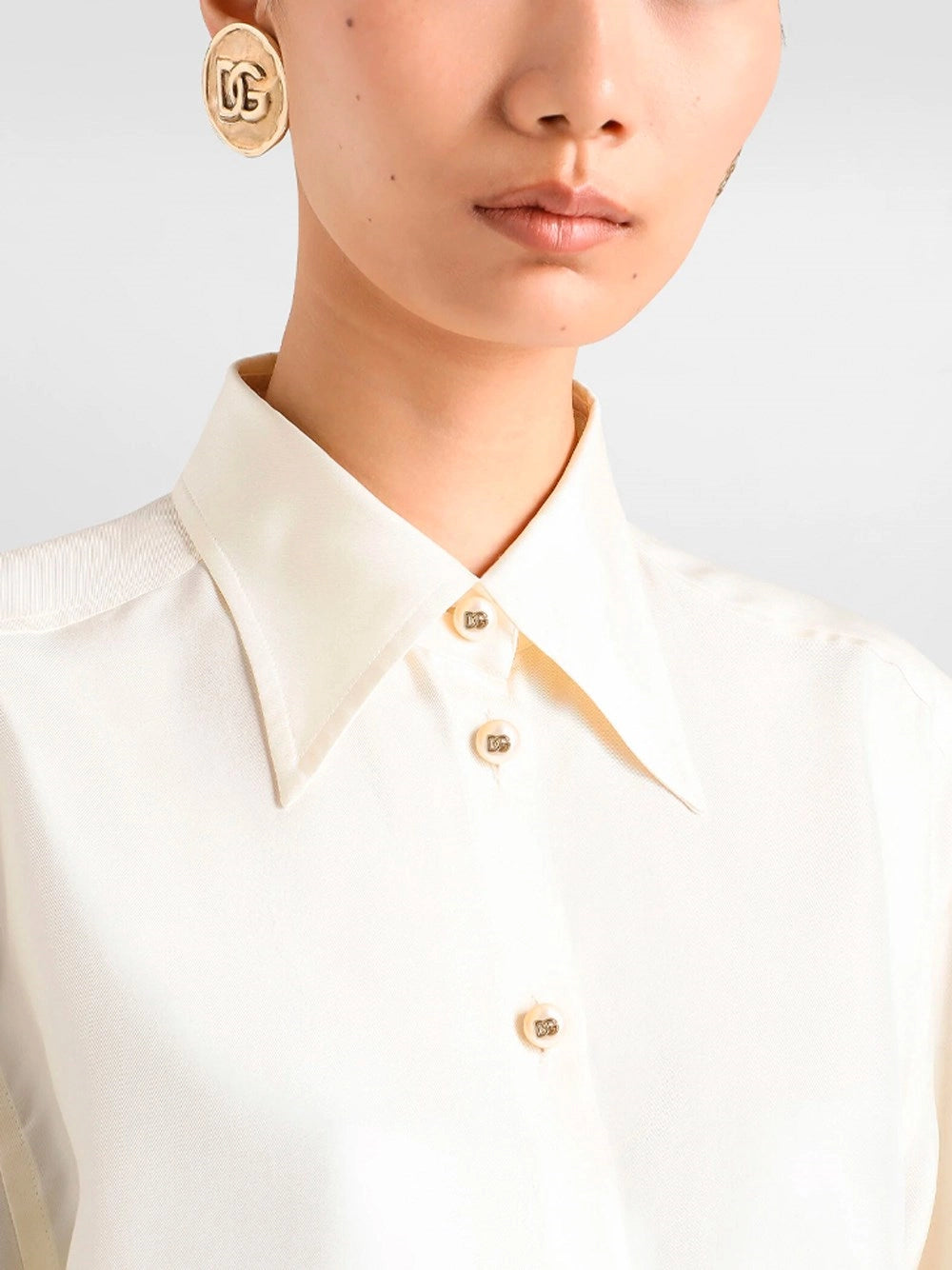 Dolce & Gabbana Women Silk Shirt DOLCE & GABBANA
