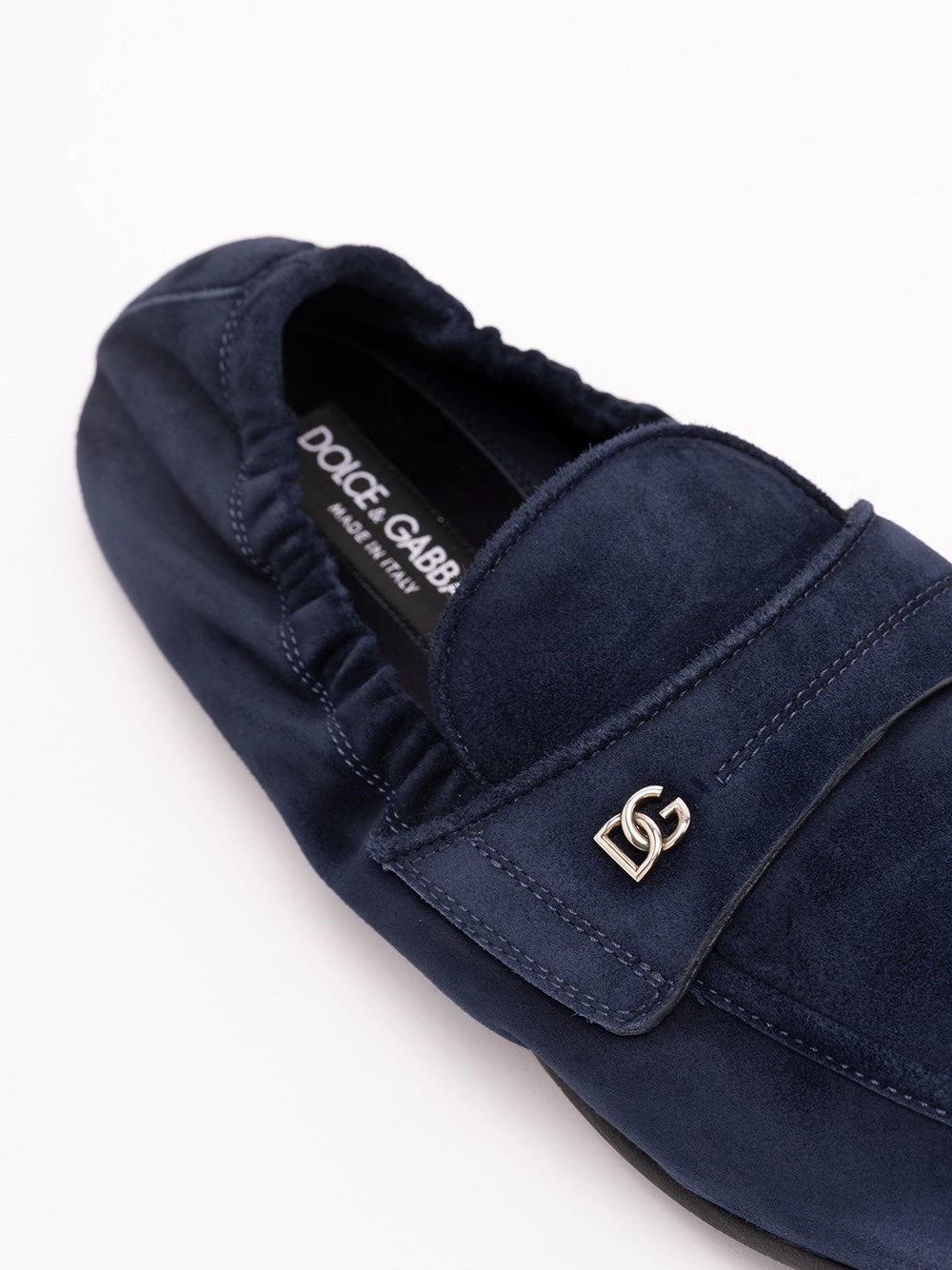 Dolce & Gabbana Men Elastic-Back Loafers