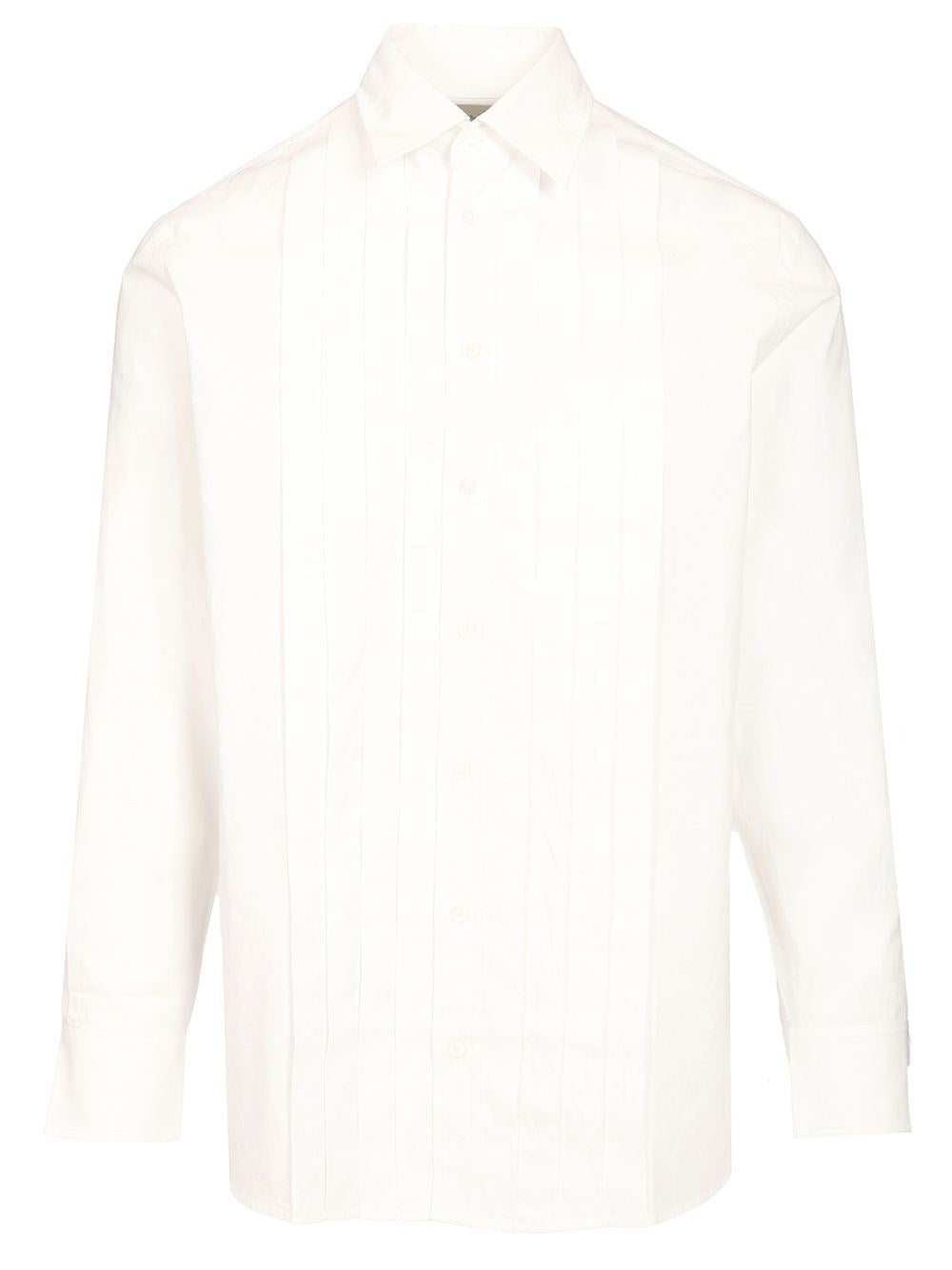 Paul Smith Men Shirt With Pleats On The Front PAUL SMITH