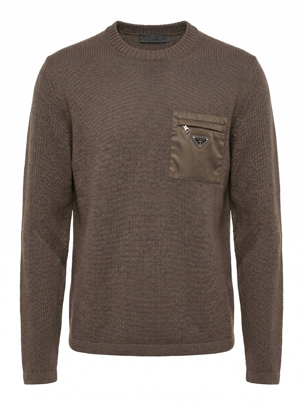 Prada Men Sweater With Re-Nylon Detail PRADA