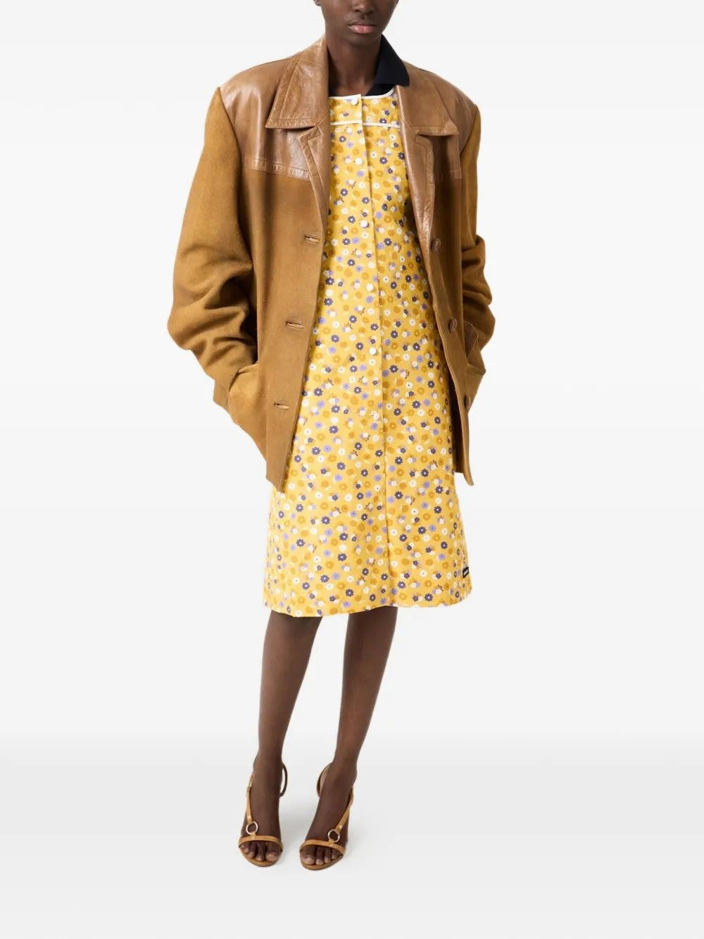 Miu Miu Women Poplin Dress MIU MIU