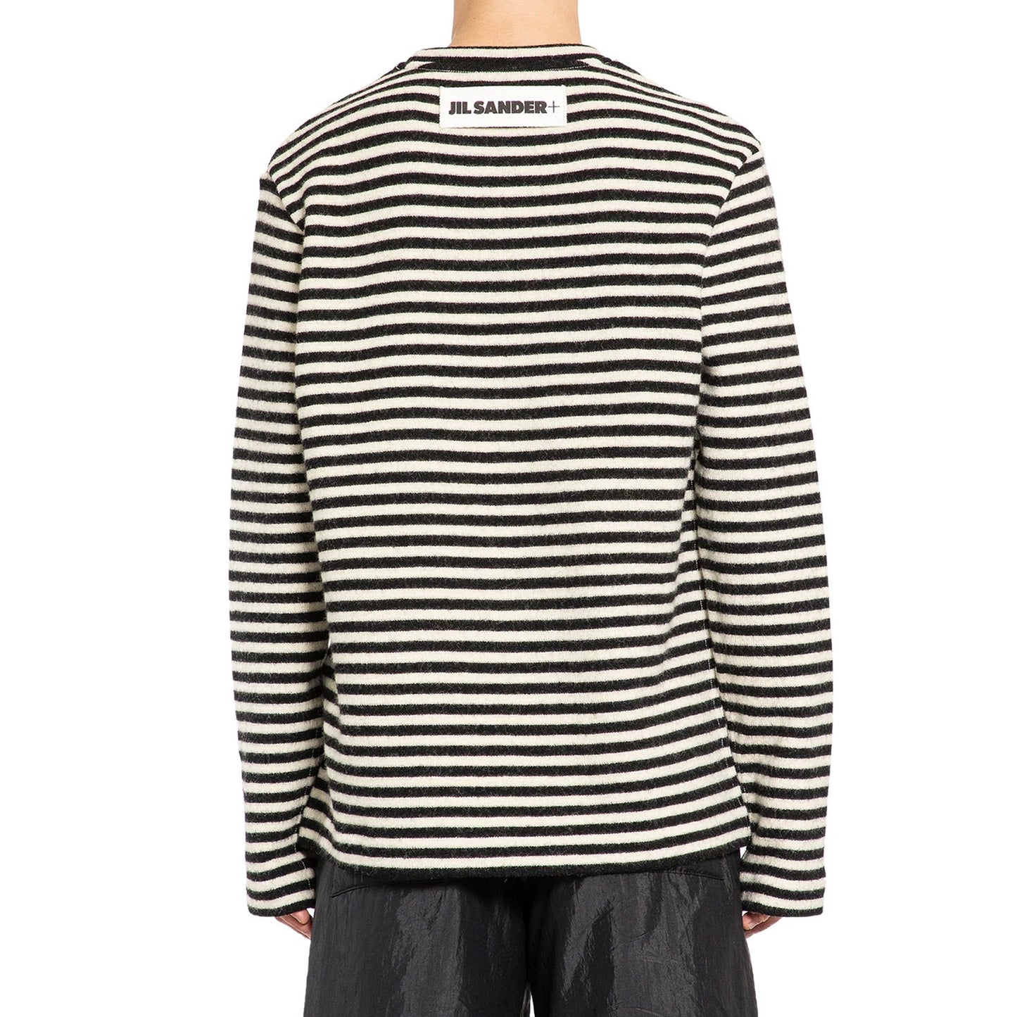 Jil Sander Striped Wool Compact Jersey T-Shirt Men JIL SANDER
