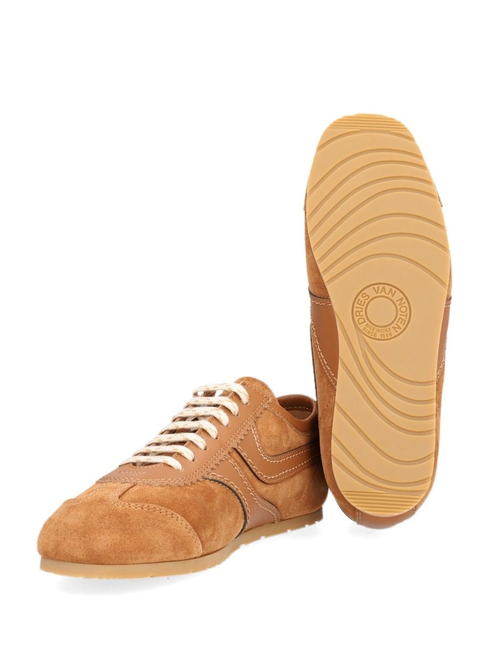 Dries Van Noten Women Leather And Suede Sneakers DRIES VAN NOTEN