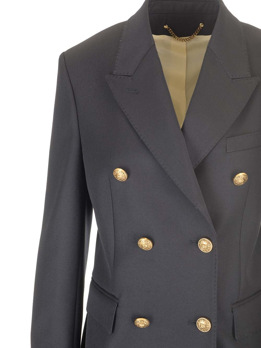 Golden Goose Women Wool Gabardine Blazer GOLDEN GOOSE