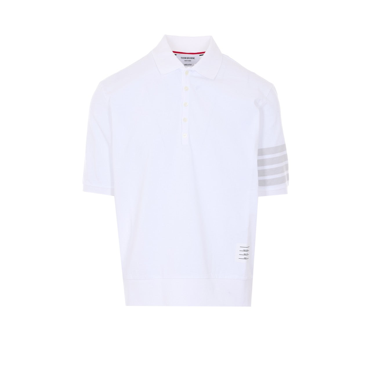 Thom Browne Men 4-Bar Polo THOM BROWNE