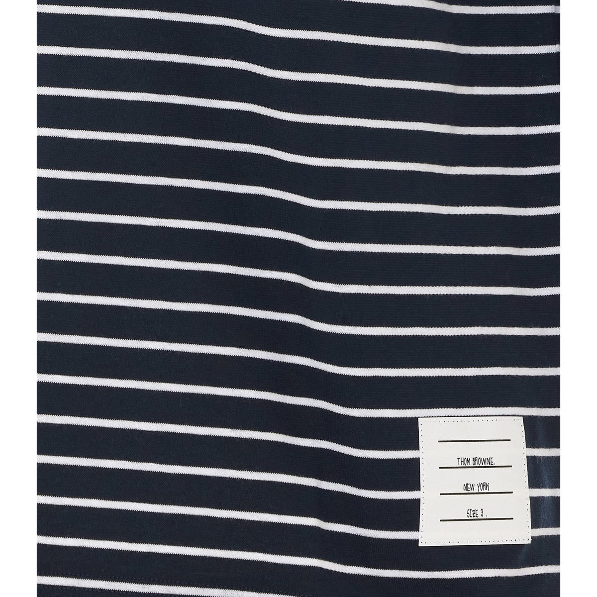 Thom Browne Men Thom Browne Men 4-Bar Striped Polo THOM BROWNE