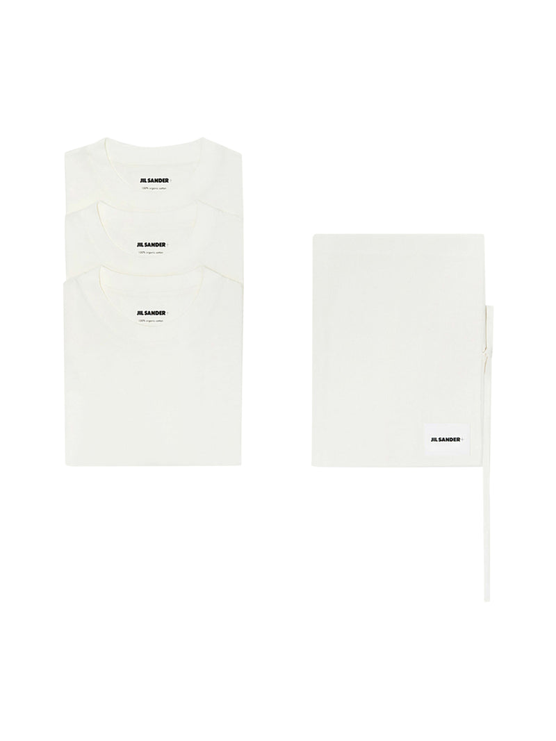 Jil Sander Men Set Of 3 Short Sleeve T-Shirts JIL SANDER