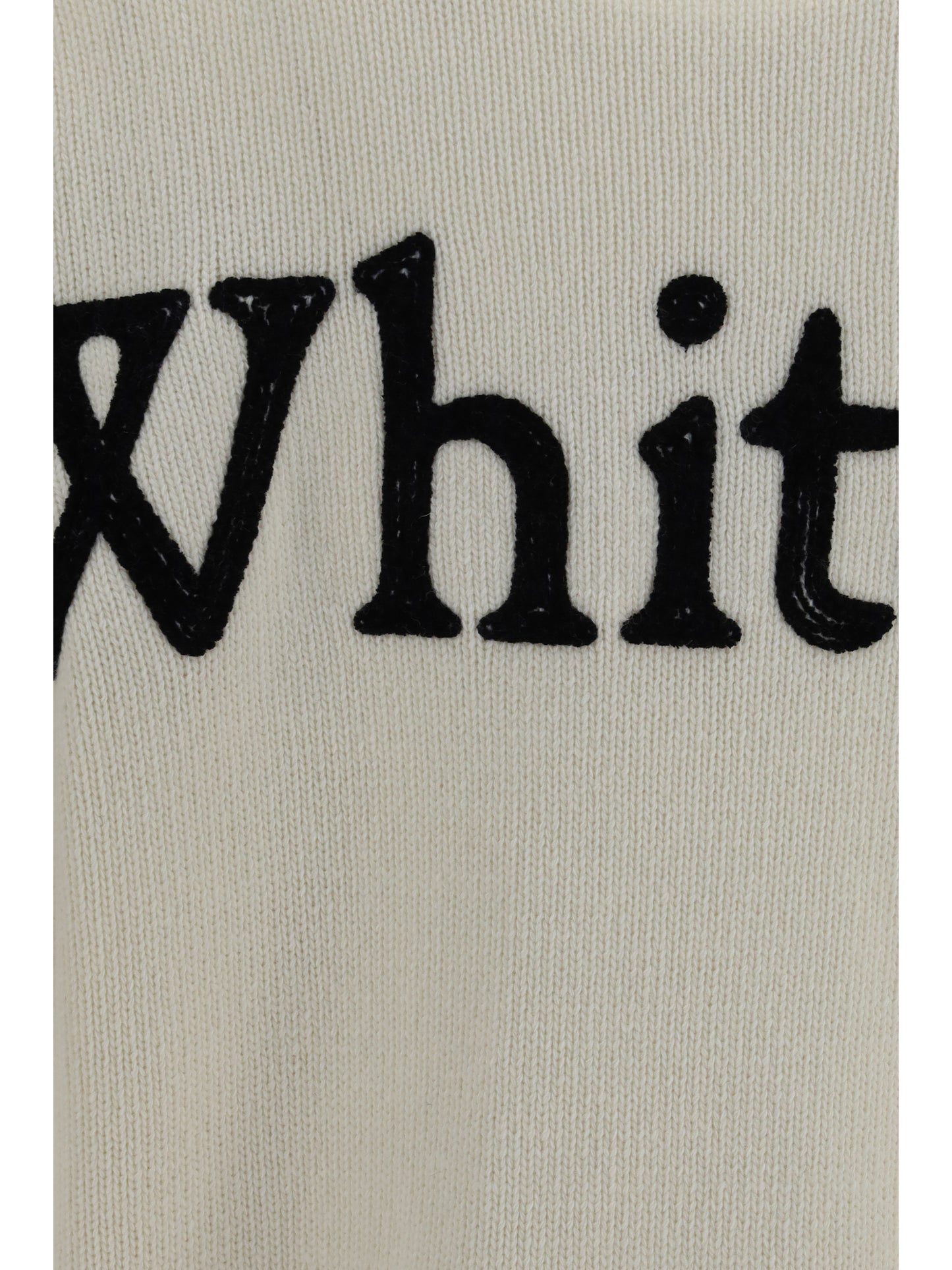Off-White Women Bookish Shared Crewneck Sweater OFF-WHITE