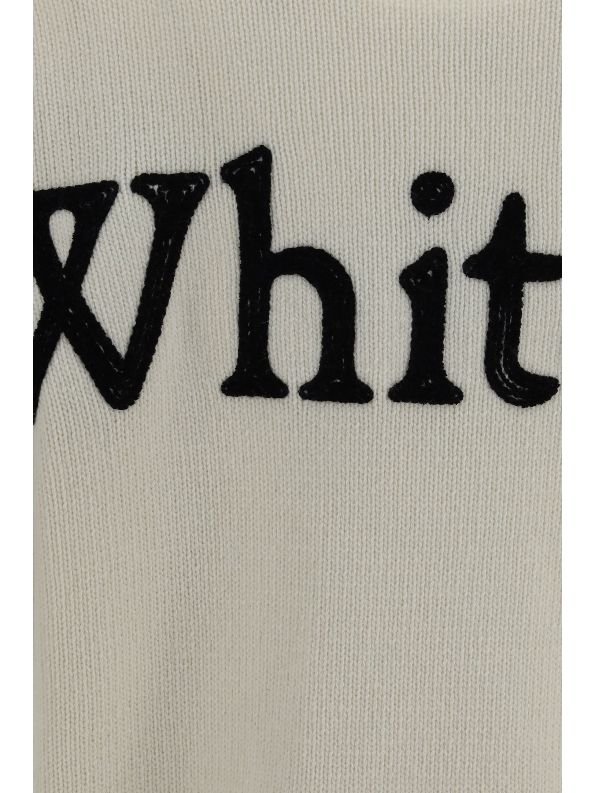 Off-White Women Bookish Shared Crewneck Sweater OFF-WHITE