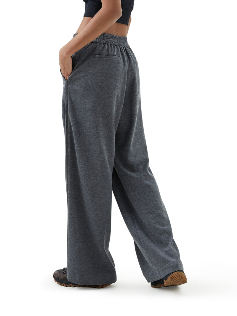 Brunello Cucinelli Women Wide Leg Trousers With Drawstring BRUNELLO CUCINELLI