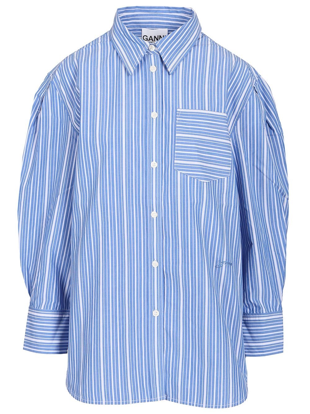 Ganni Women Striped Shirt GANNI
