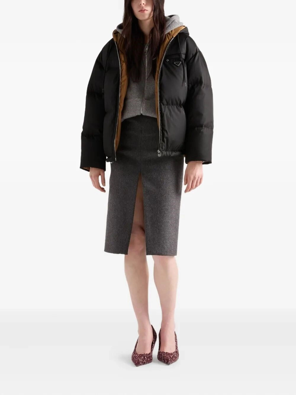 Prada Women Re-Nylon Down Jacket