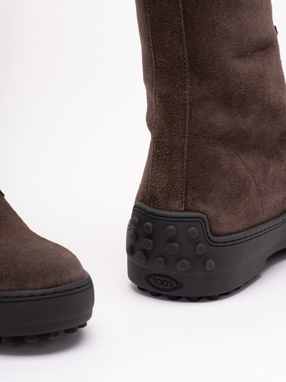 Tod's Women Winter Gommino Ankle Boots In Suede TOD'S