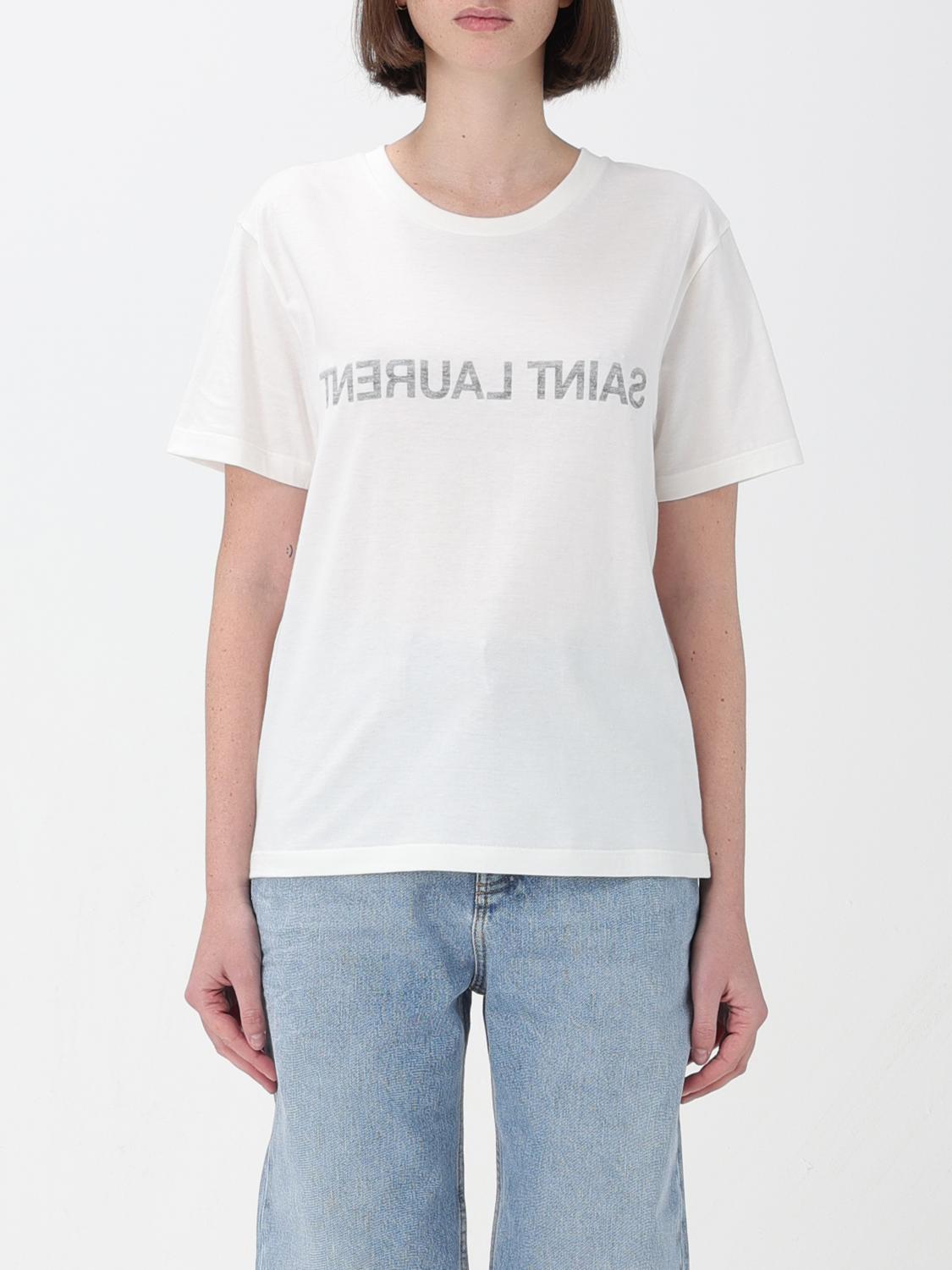 Saint Laurent T-Shirt Woman White