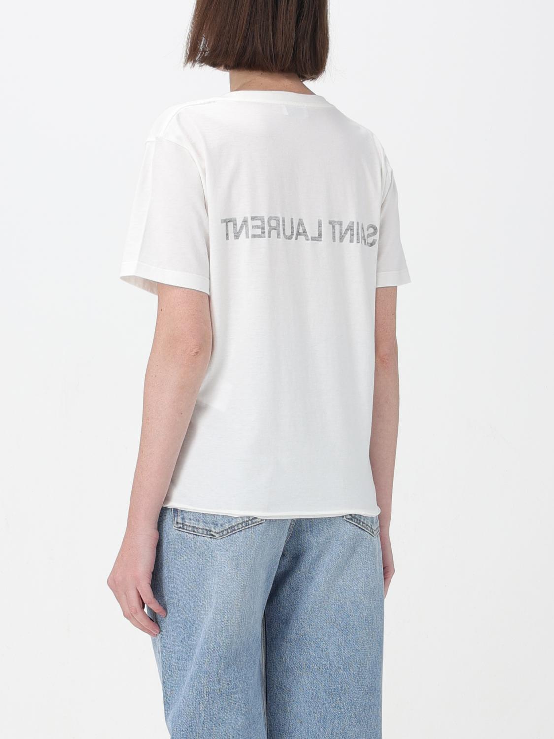 Saint Laurent T-Shirt Woman White
