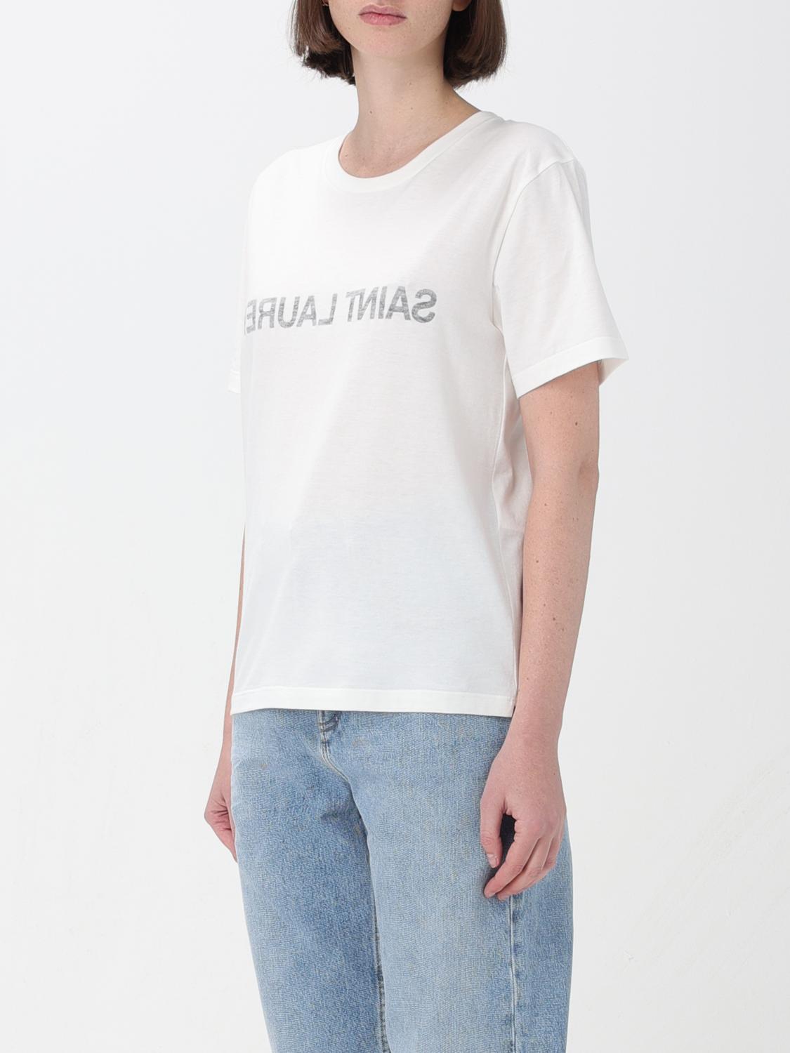 Saint Laurent T-Shirt Woman White