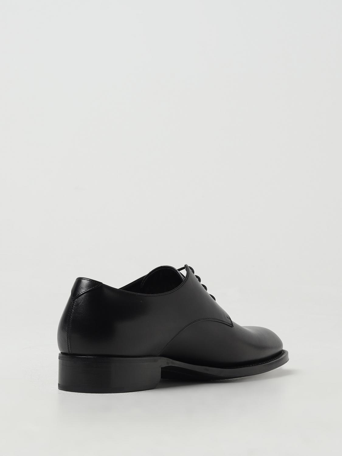 Saint Laurent Brogue Shoes Men Black SAINT LAURENT
