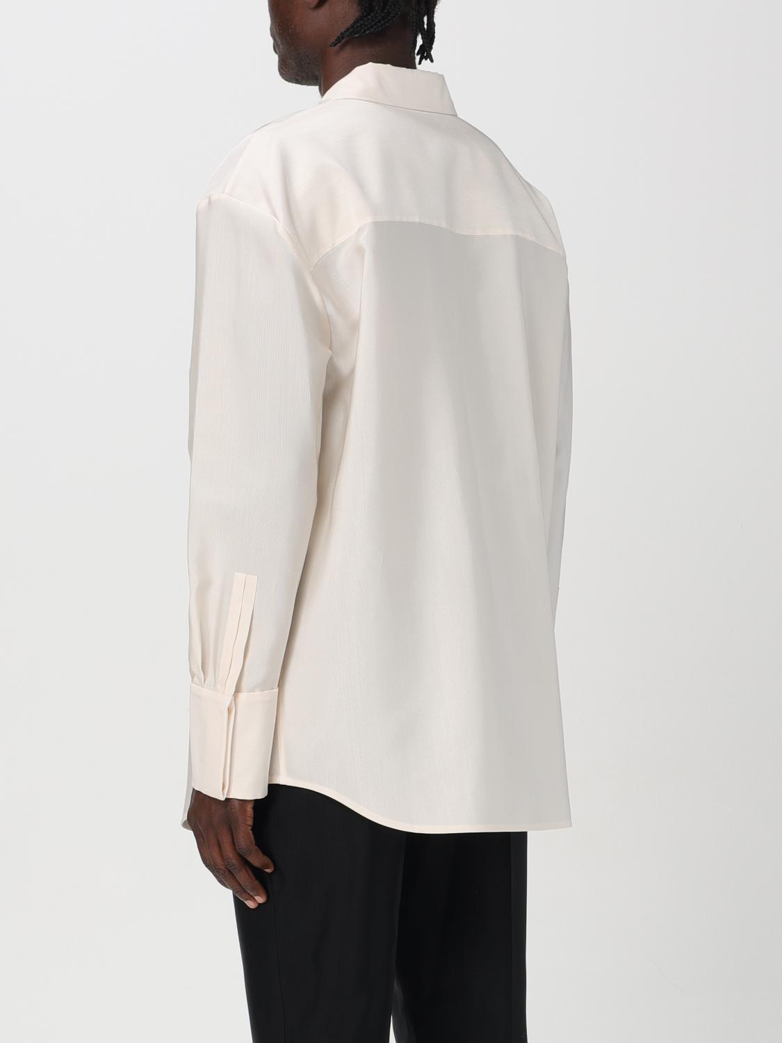 Saint Laurent Shirt Men Natural SAINT LAURENT