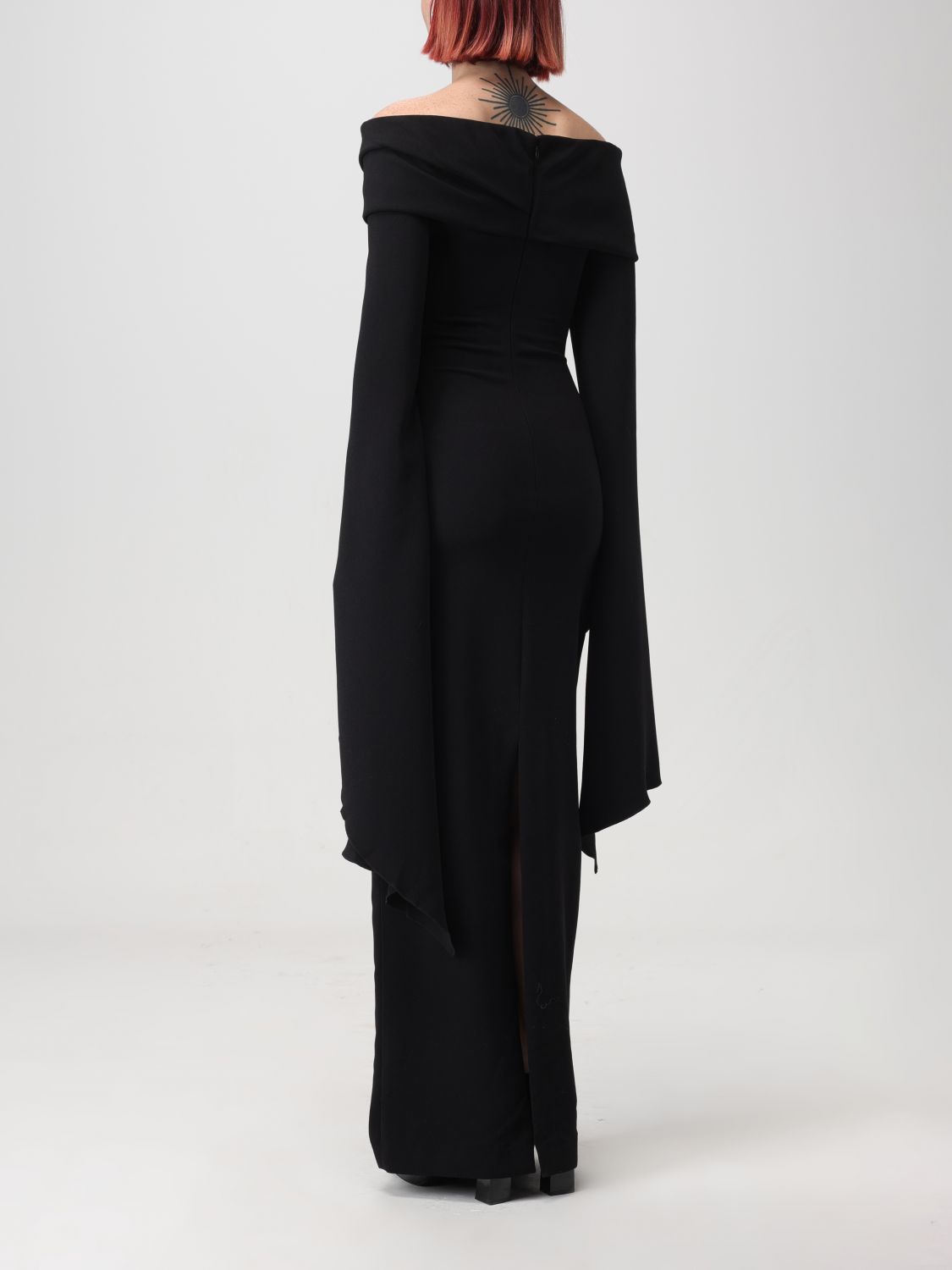 Solace London Dress Woman Black Woman