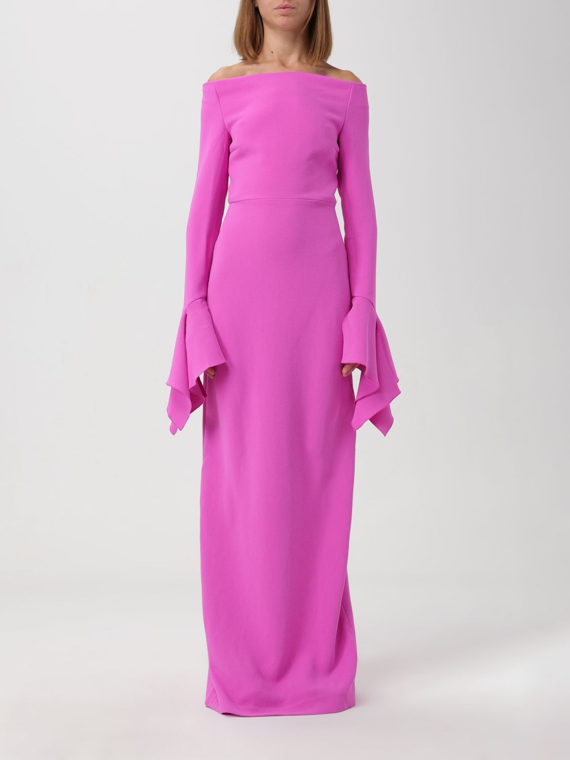 Solace London Dress Woman Pink Woman