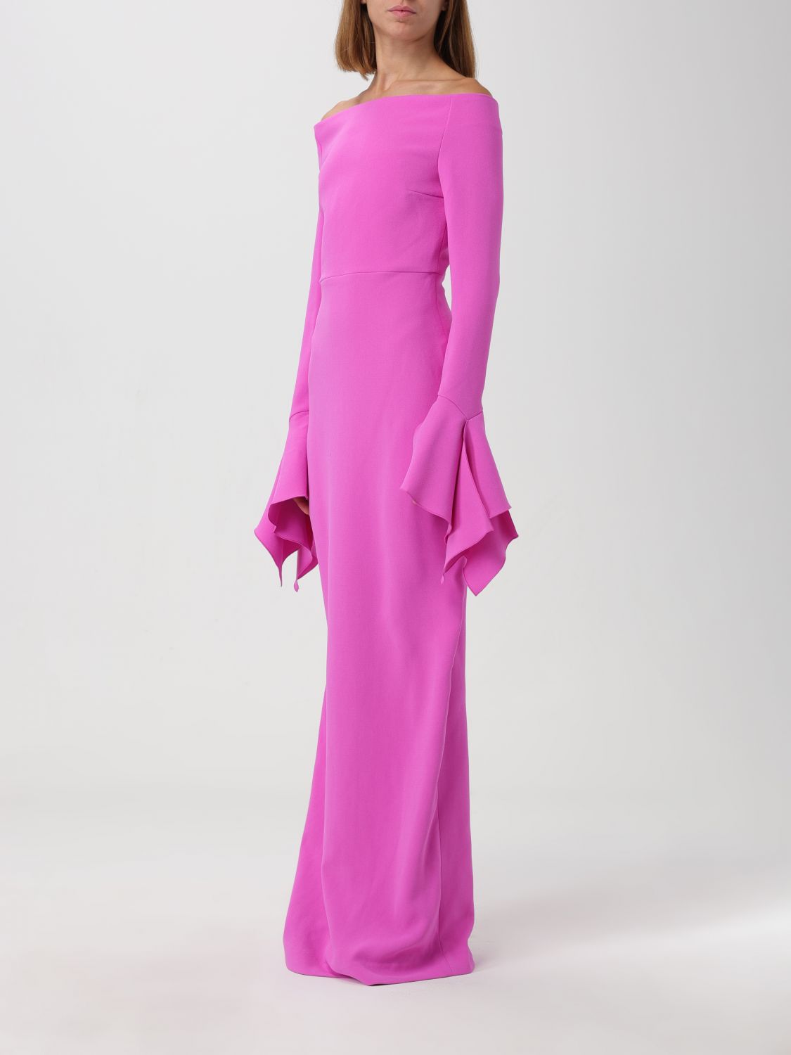Solace London Dress Woman Pink Woman