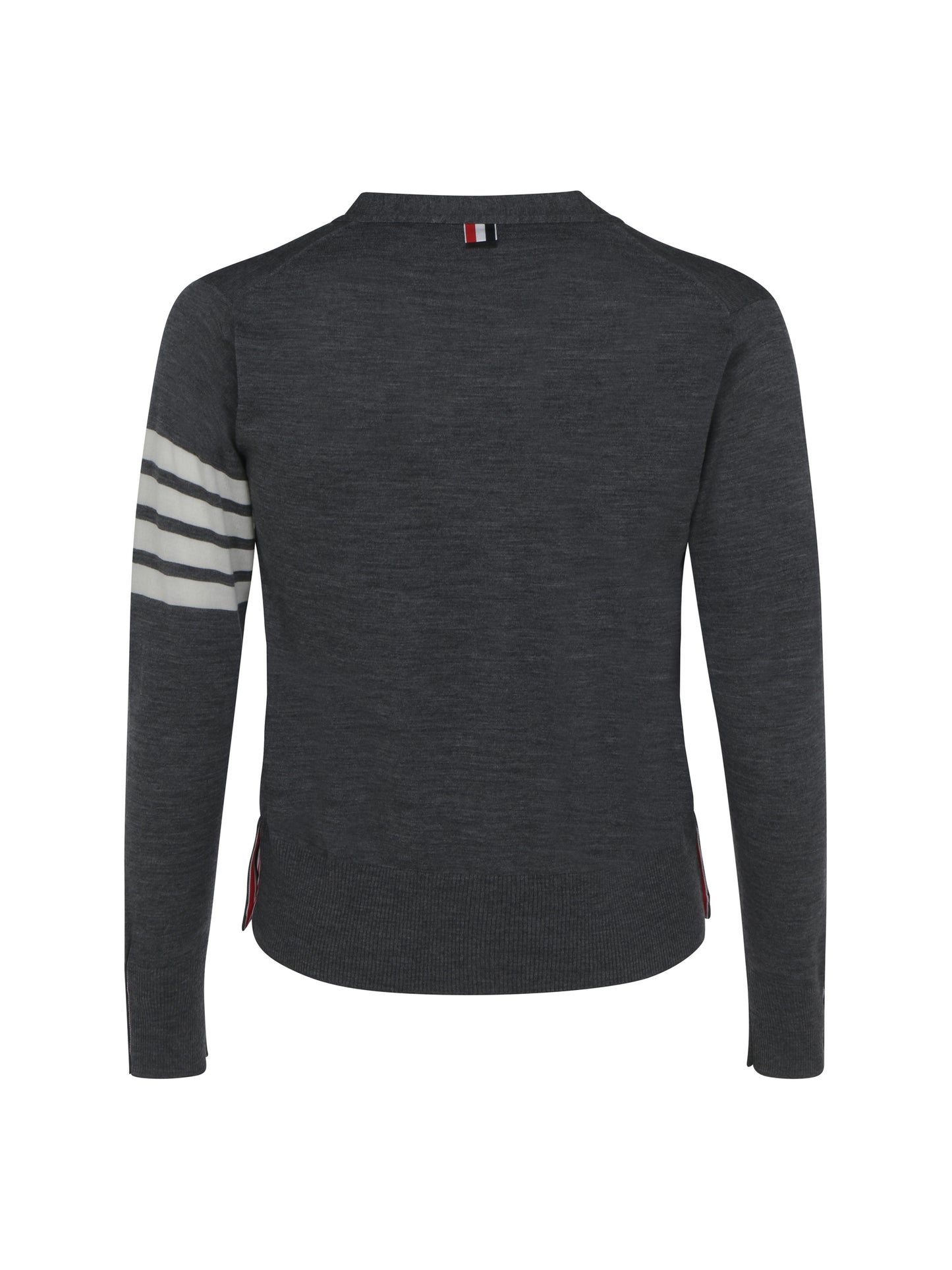 Thom Browne Men Virgin Wool Cardigan THOM BROWNE