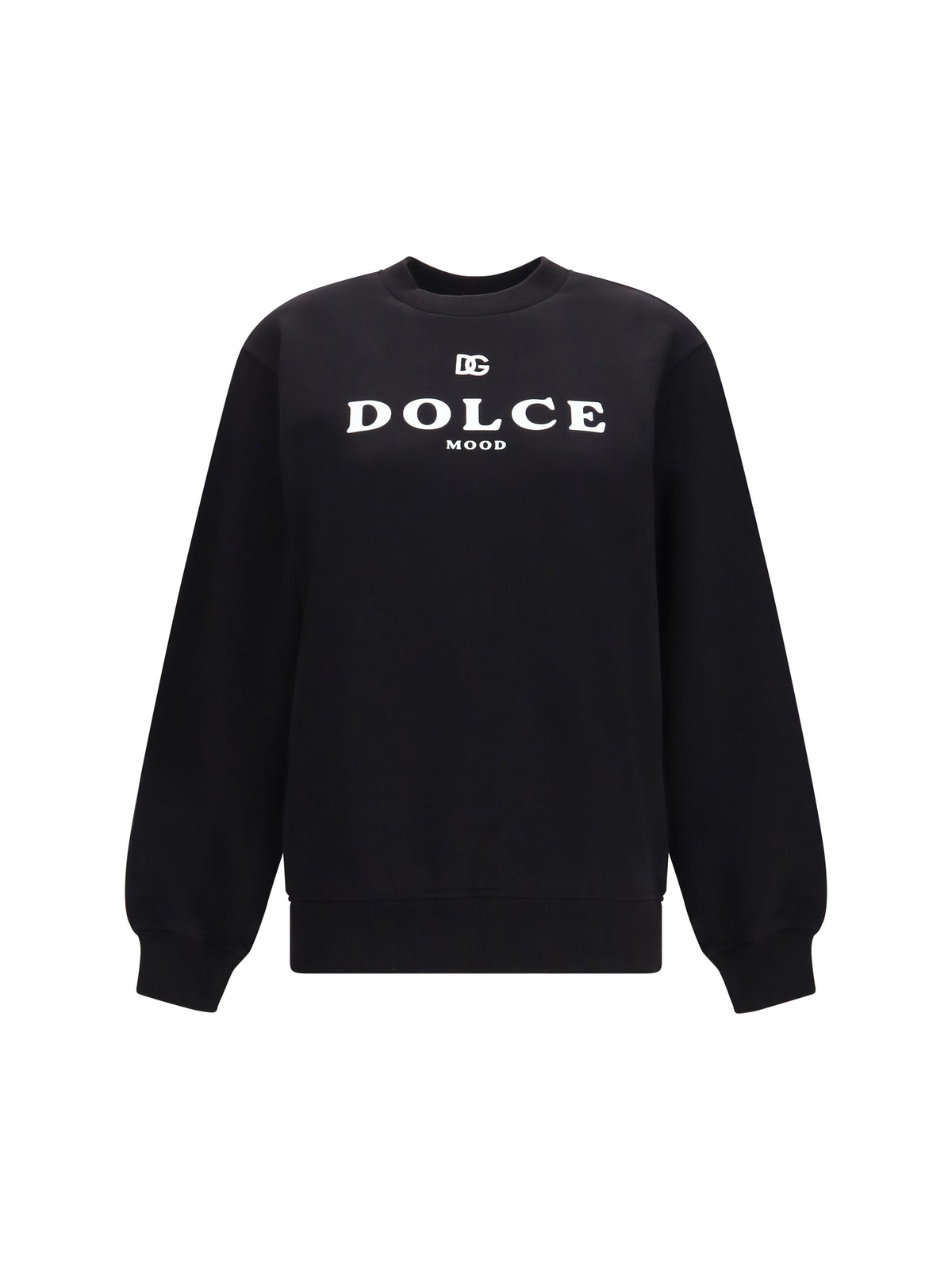Dolce & Gabbana Women Cotton Logo Crewneck Sweatshirt DOLCE & GABBANA