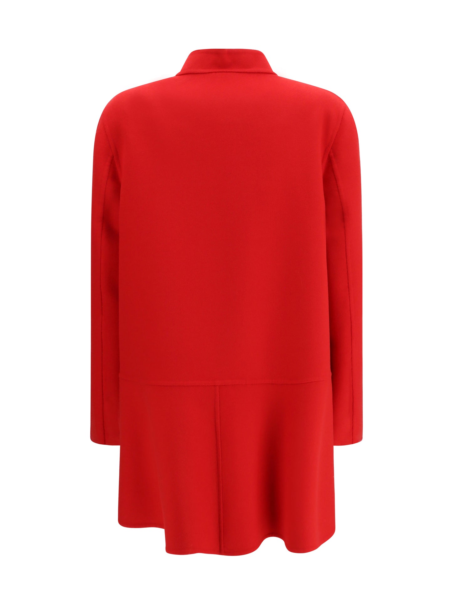 Valentino Women Single-Breasted Compact Drap Coat VALENTINO