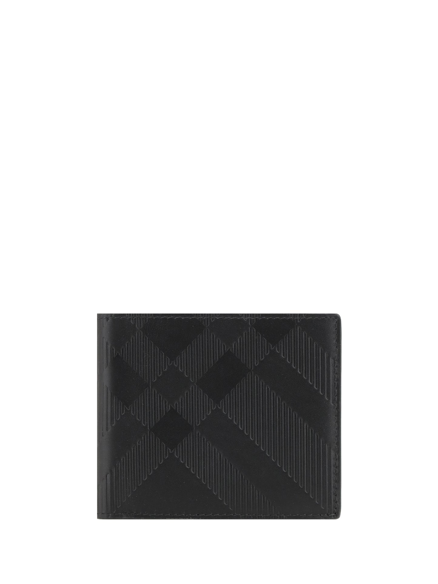 Burberry Men Leather Check Wallet BURBERRY